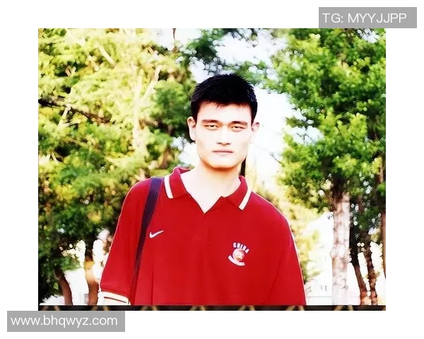 姚明转身接球瞬间展现篮球魅力与力量的完美结合